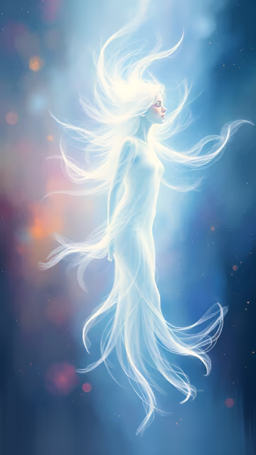 image d'illustration du conte, elle enrichit son vocabulaire sans verbes ni noms